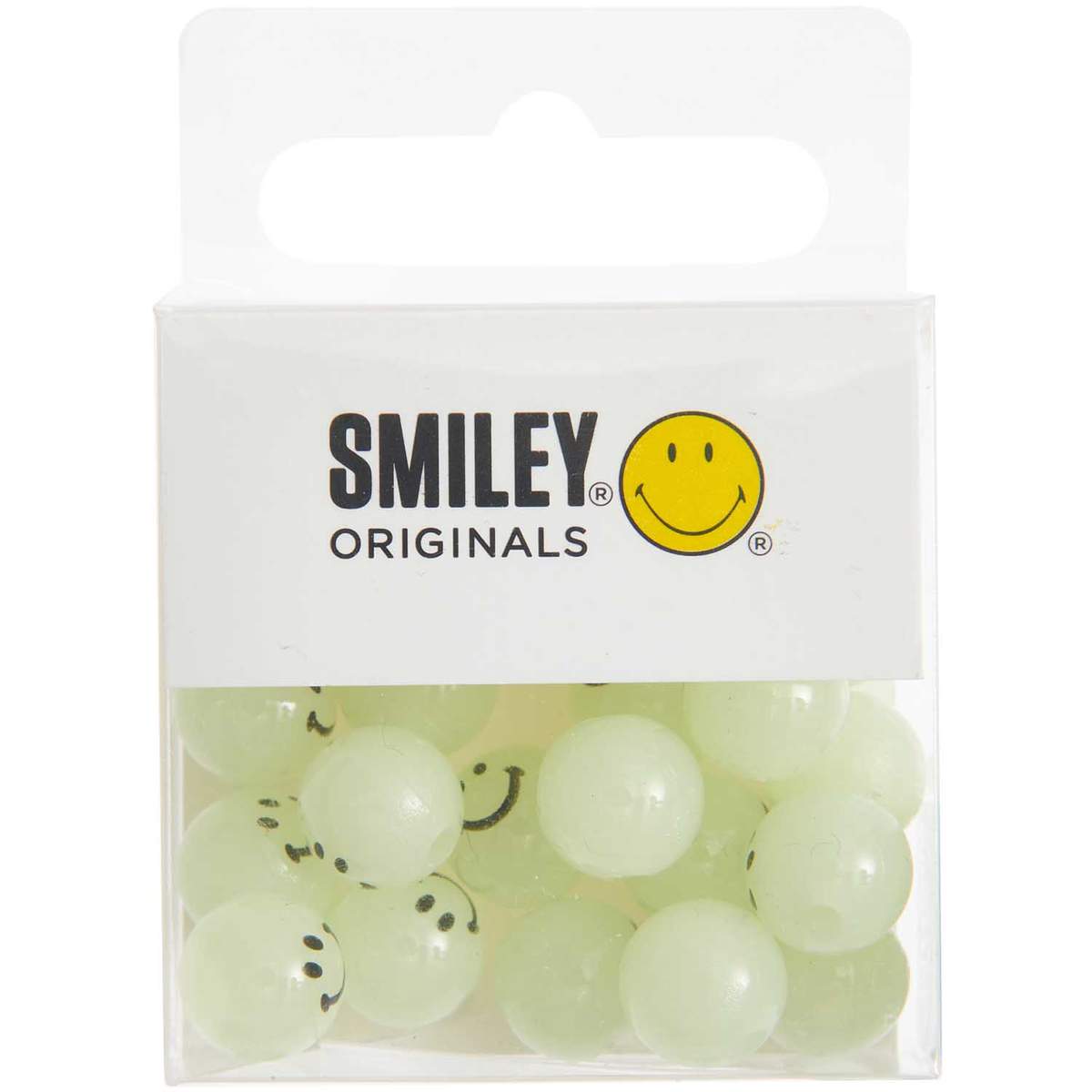 Smiley kralen 21 St.